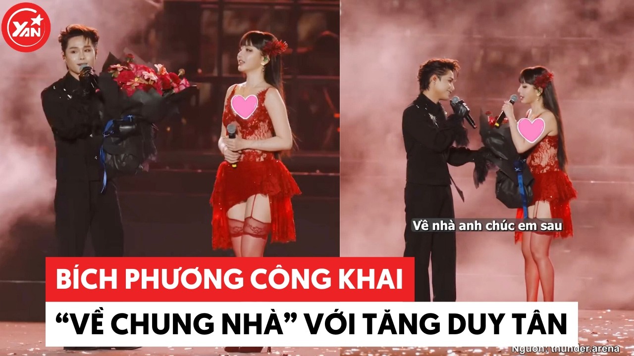 Bích Phương công khai “về chung nhà” với Tăng Duy Tân #bichphuong #tangduytan