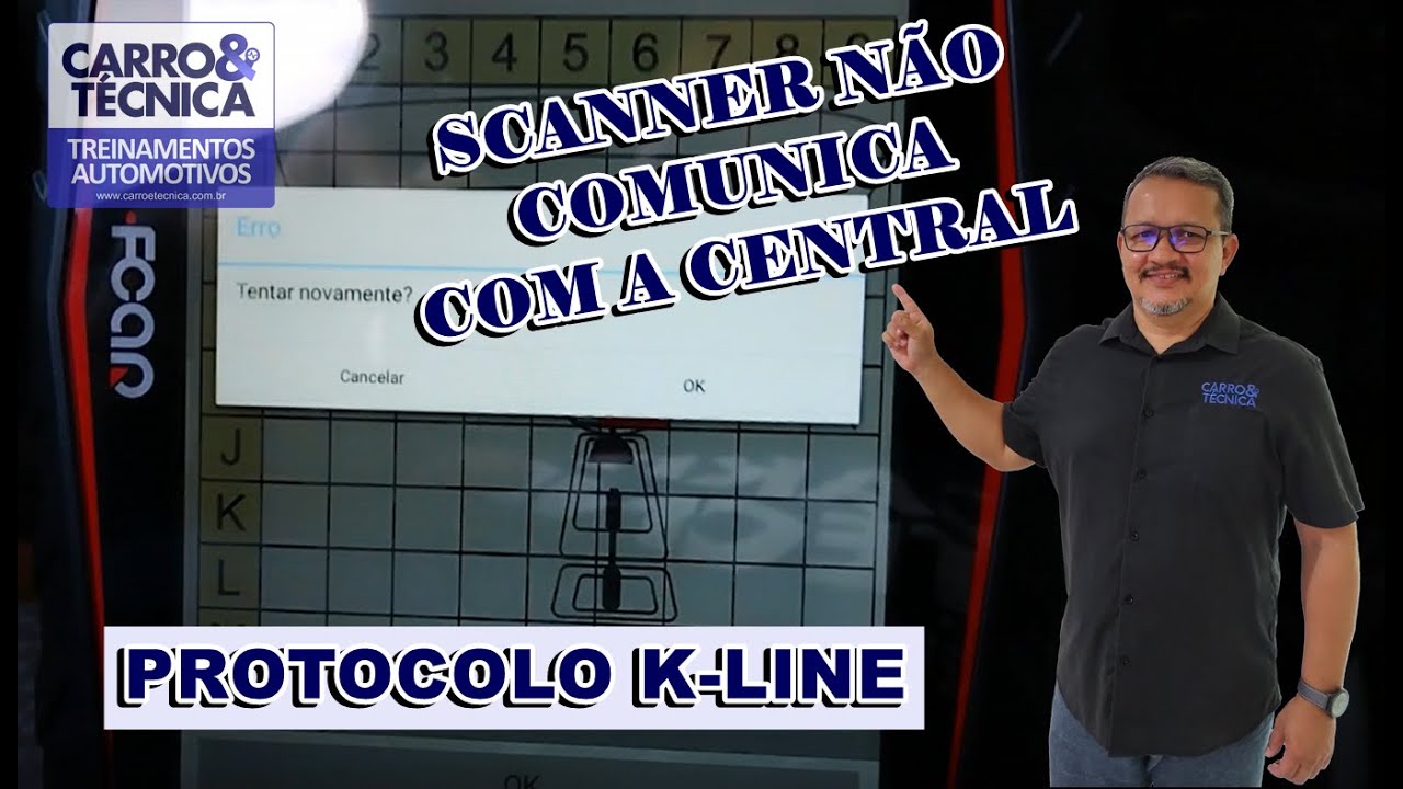 DIAGNÓSTICO | SCANNER NÃO COMUNICA COM A CENTRAL