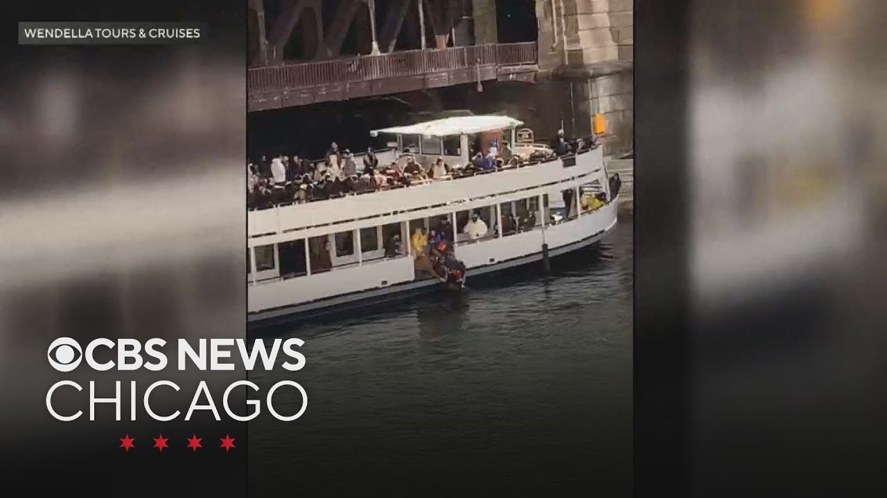 Wendella tour boat rescues man who fell into Chicago River