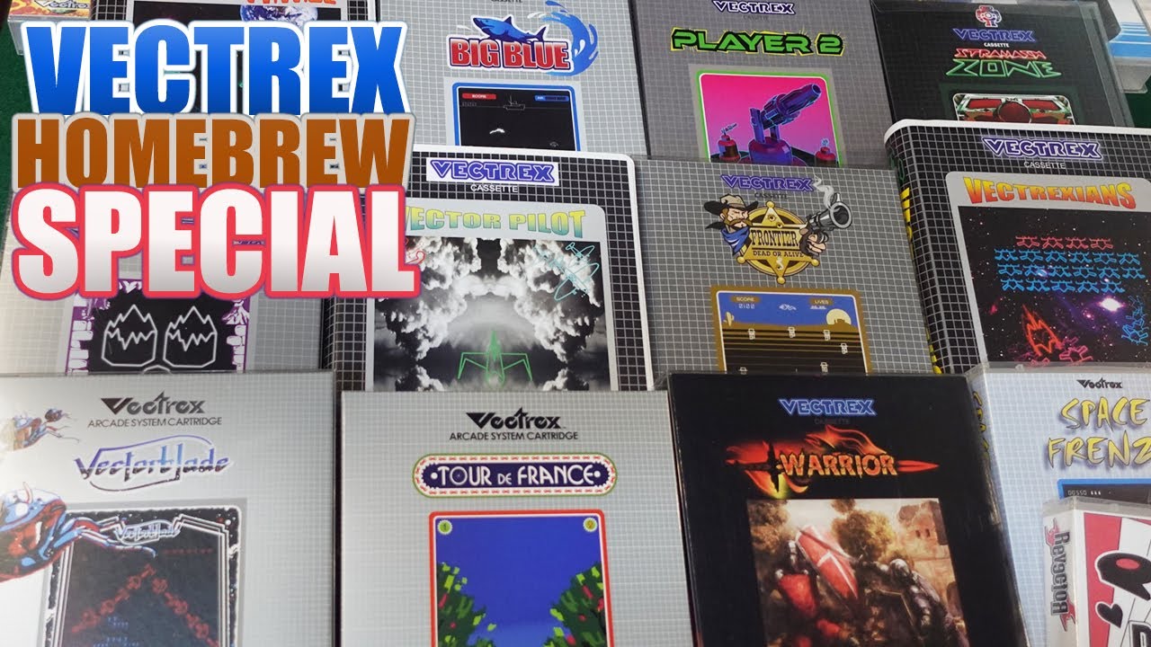 Специальные игры Vectrex Homebrew