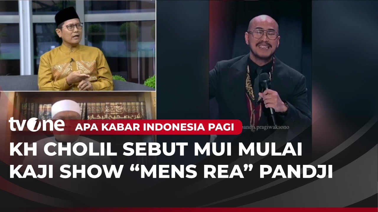 Show Mens Rea Pandji, KH Cholil: Saya Meyakini Umat Islam Banyak yang Tersinggung... | AKIP tvOne
