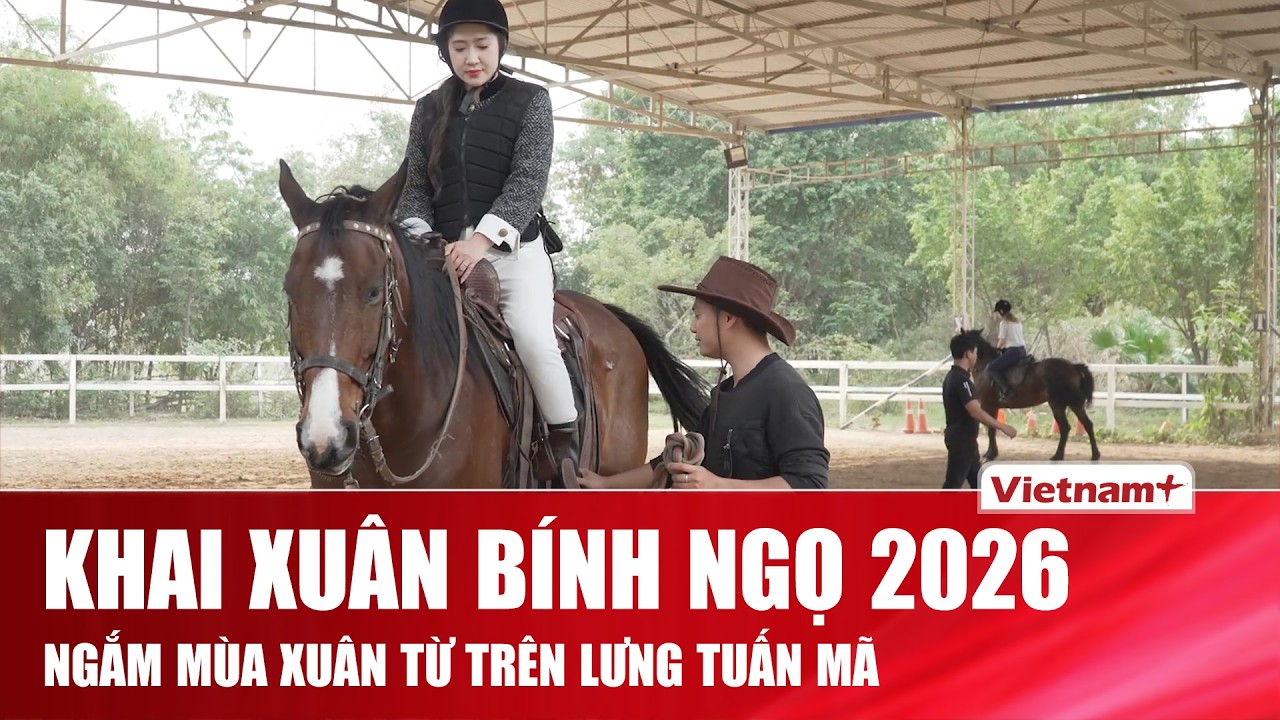 Khai xuân Bính Ngọ 2026: Trải nghiệm cưỡi ngựa khai xuân, đón năm mới đầy năng lượng