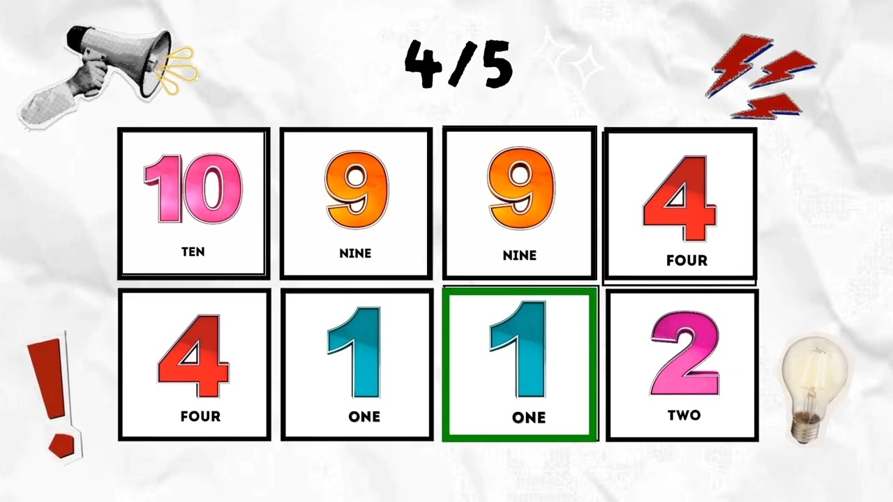 Say the word on beat challenge. Level 1-4 