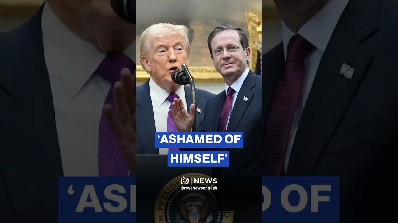 Herzog should be &lsquo;ashamed of himself&rsquo; for not pardoning Netanyahu, says Trump