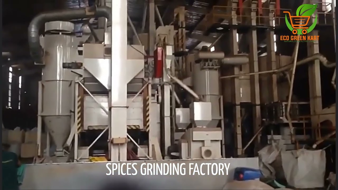 Eco Green Kart | Spices & Herbs Grinding Factory | Export Premium Quality Processing |