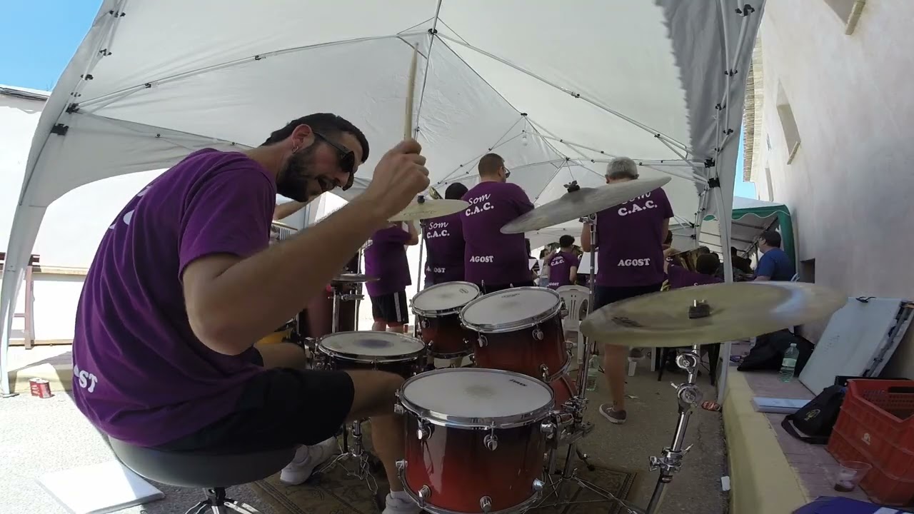 Beso a beso - La Mona Jiménez | DRUM CAM