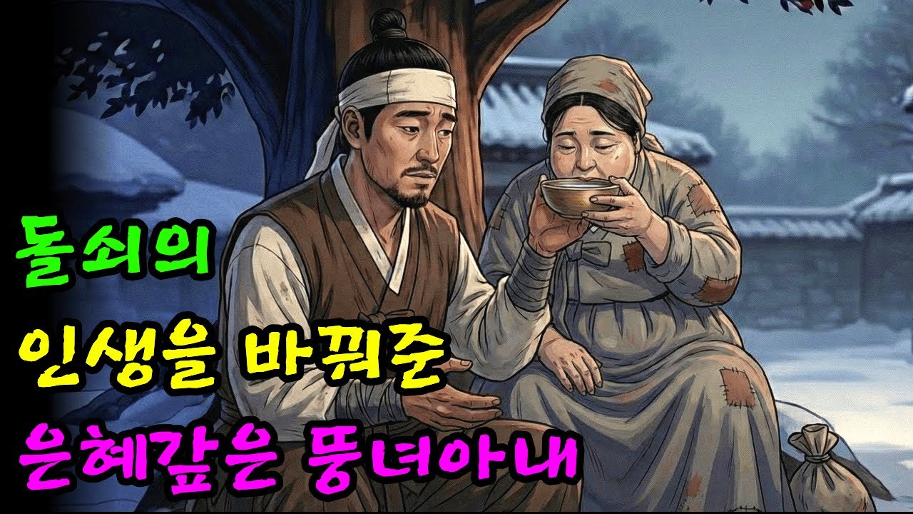 아무도 거들떠보지 않던 뚱녀아내, 돌쇠의 인생을 바꾼 은혜 이야기 야담|만담|설화|전설|옛날이야기|수면동화