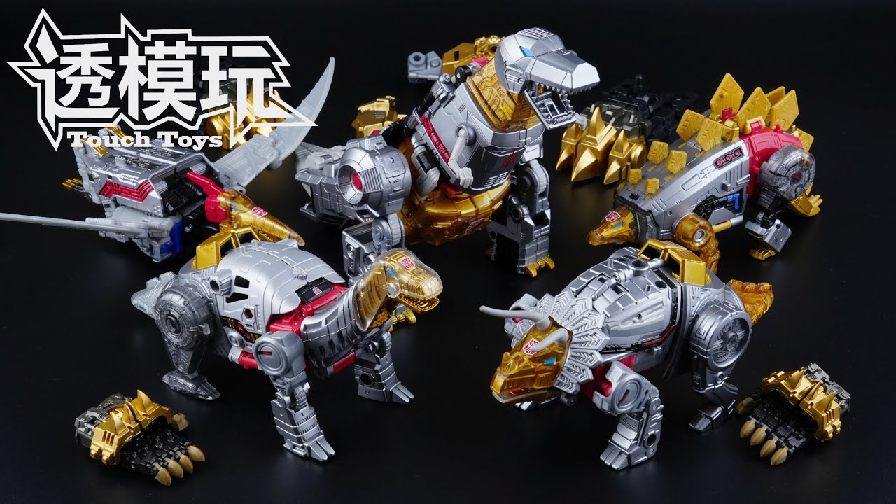 【SwiftTransform】Five Combine! DINOBOT VOLCANICUS! POWER OF THE PRIMES IDW COMBINER G1 AUTOBOT 透模玩速变