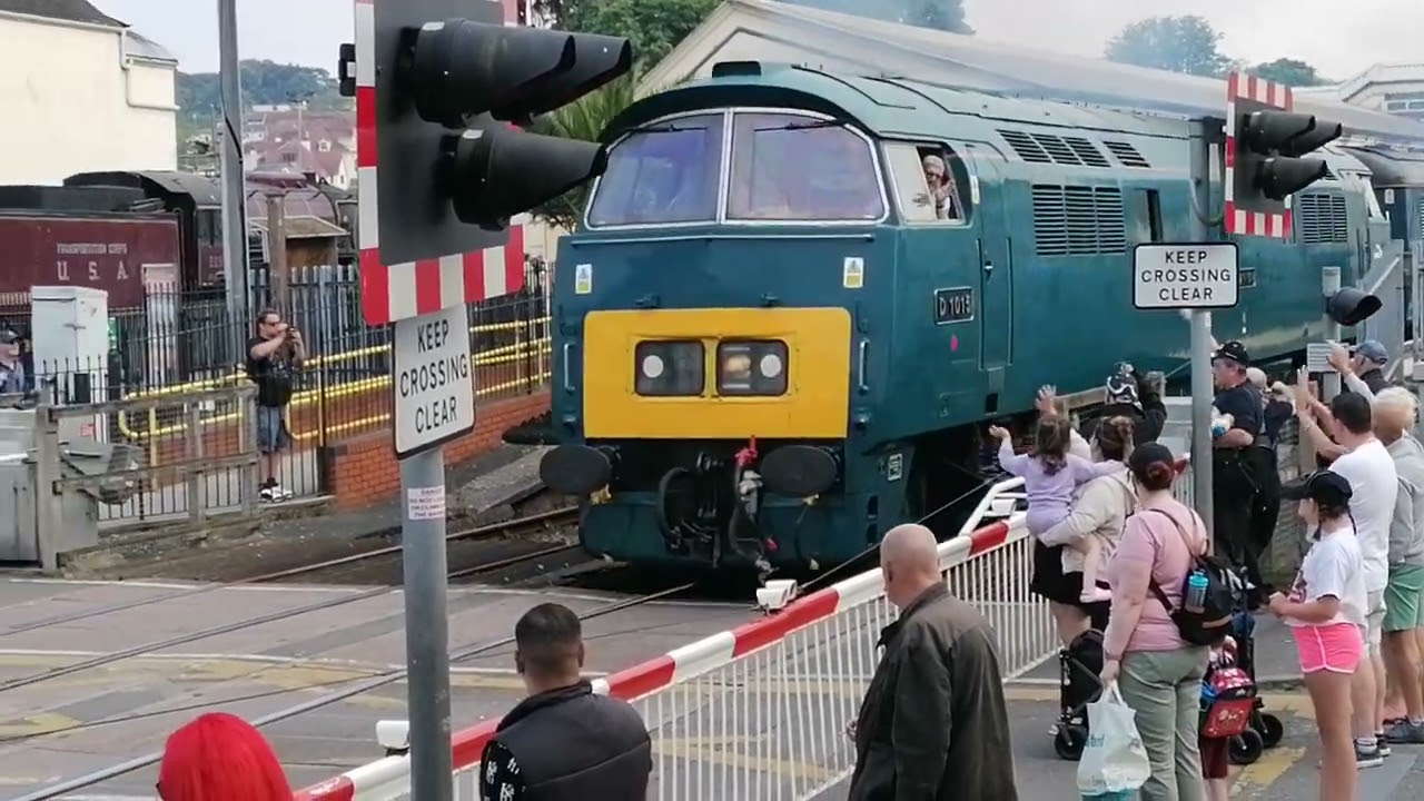 D1011/D1015 & 50 007/50 034 leave Paignton