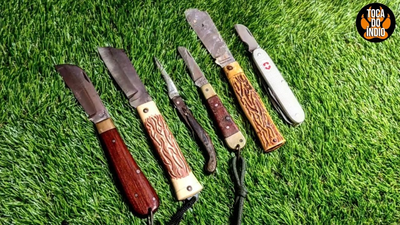 MINHA COLEÇÃO DE CANIVETES PICA FUMO [CANIVETES TRADICIONAIS EP.2]