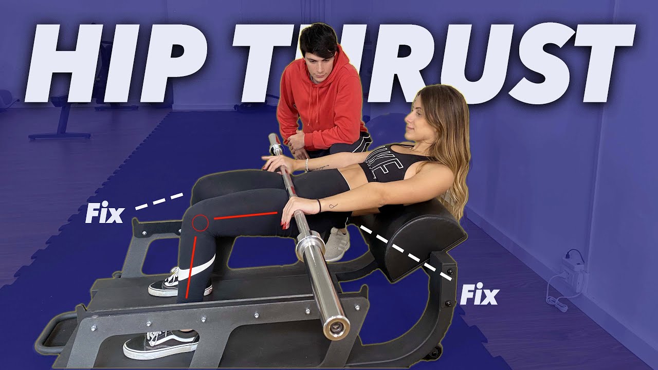 Cosa fare se non senti i GLUTEI nell' HIP THRUST
