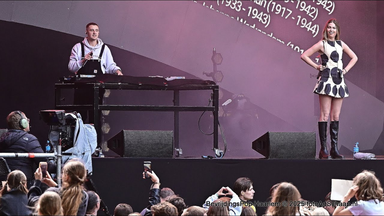 BevrijdingsPop Haarlem 2025 met Roxy Dekker, Kokoroko en Rowwen Heze