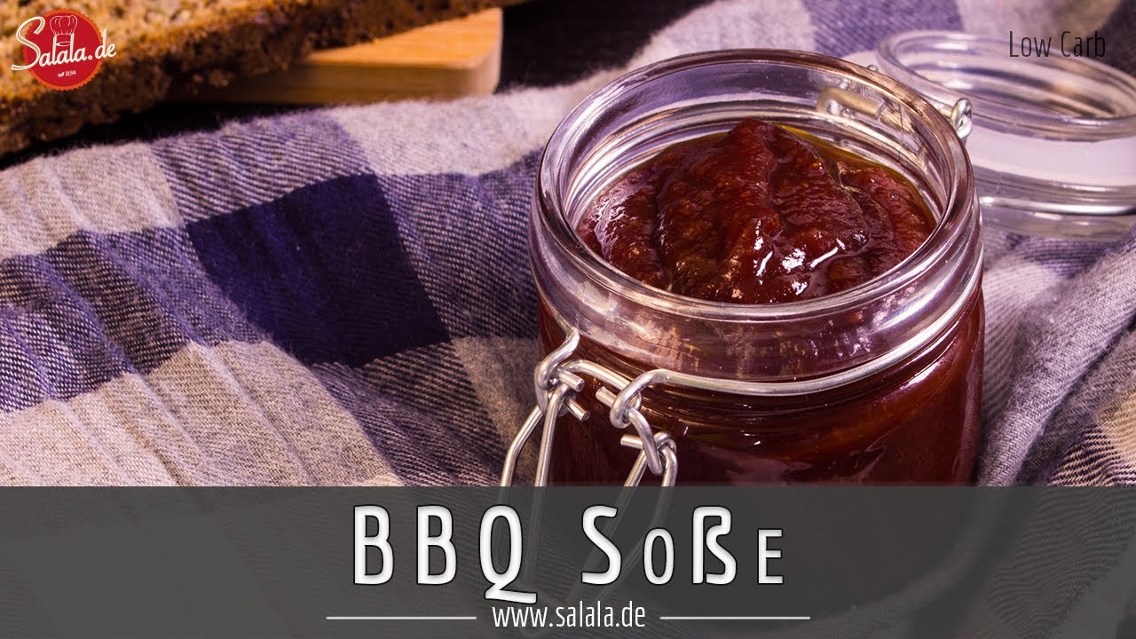 BBQ Soße selber machen ohne Zucker Low Carb