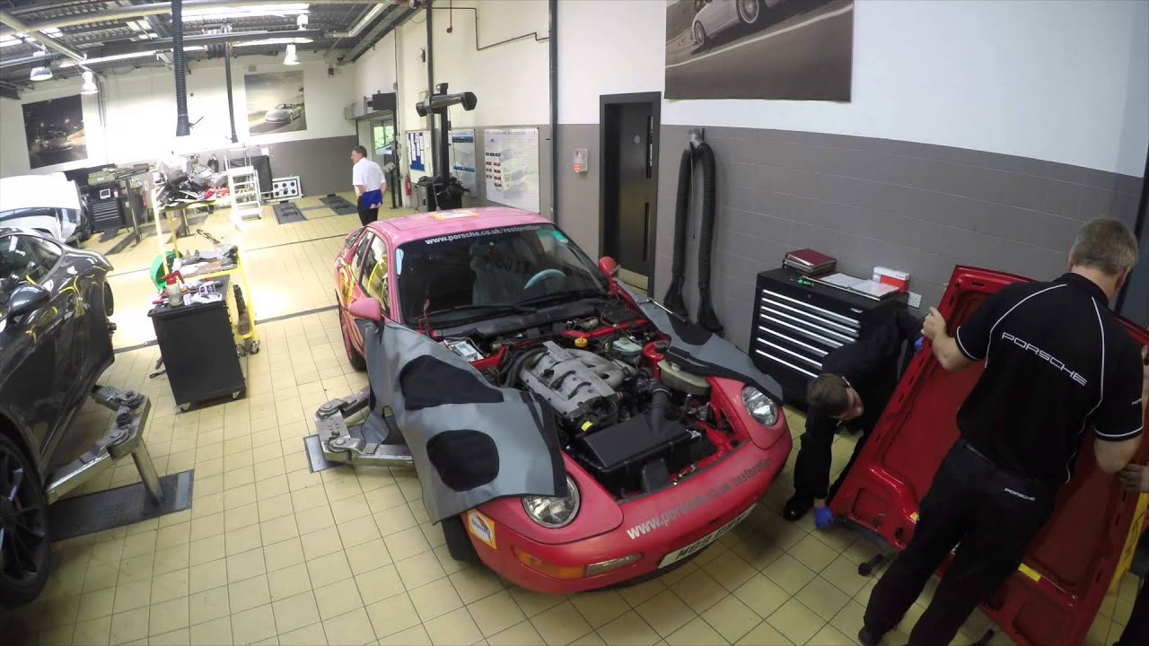 Phase 1 of the Restoration Project, the 968 Club Sport