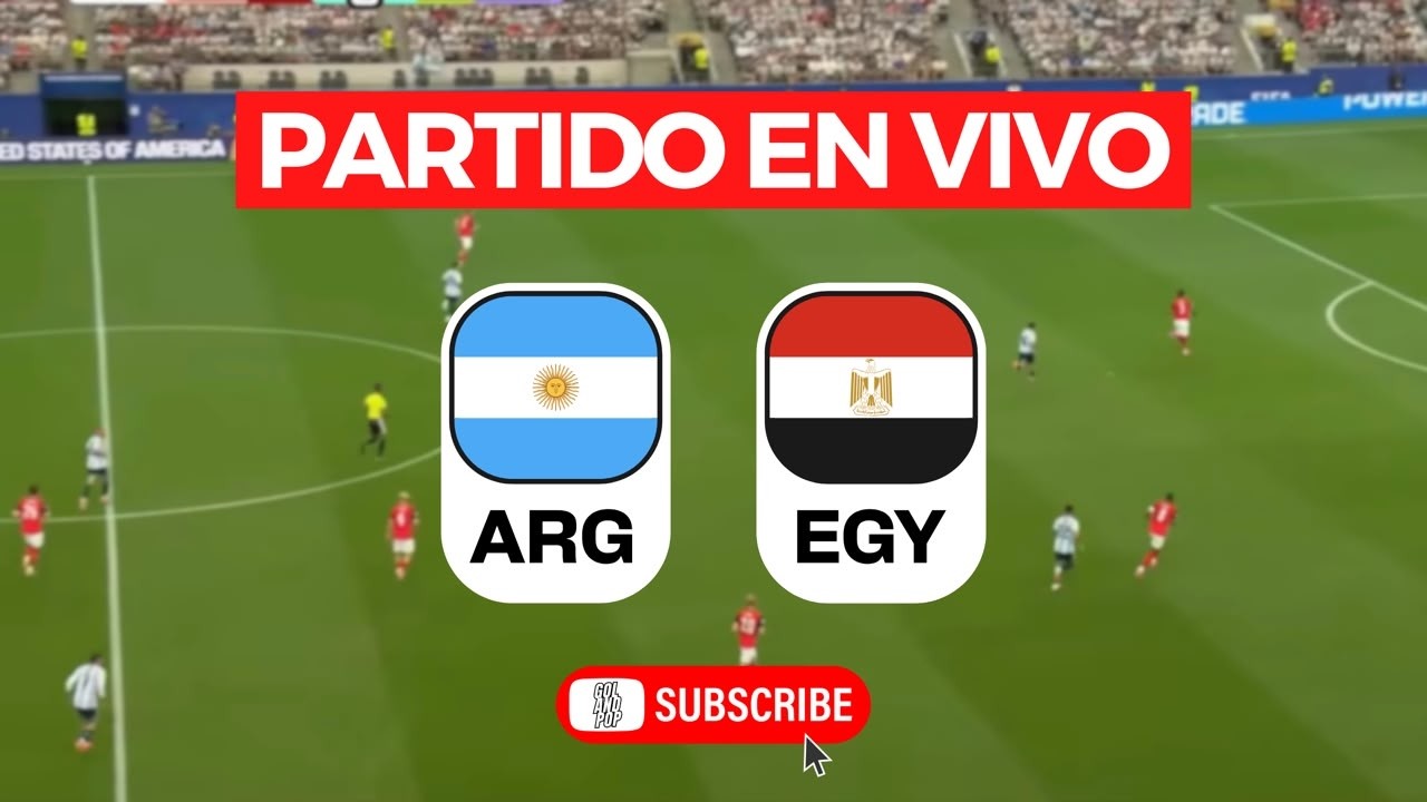 ✅ ARGENTINA VS EGIPTO EN VIVO | OCTAVOS DE FINAL DEL MUNDIAL 2026 | JUEGA MESSI 🏆