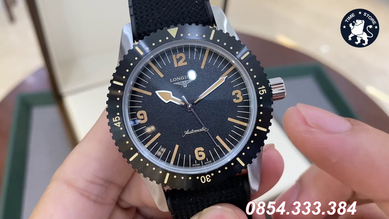 [ Xịn ] Long Skin Diver Watch | Mẫu Diver Chất Cho Các Anh Mê Bơi Lặn.