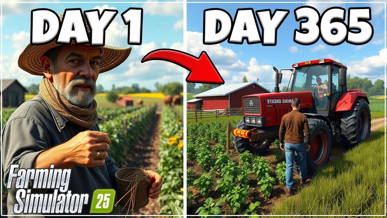 I SURVIVED 365 DAYS With $0 In LONELY VALLEY!