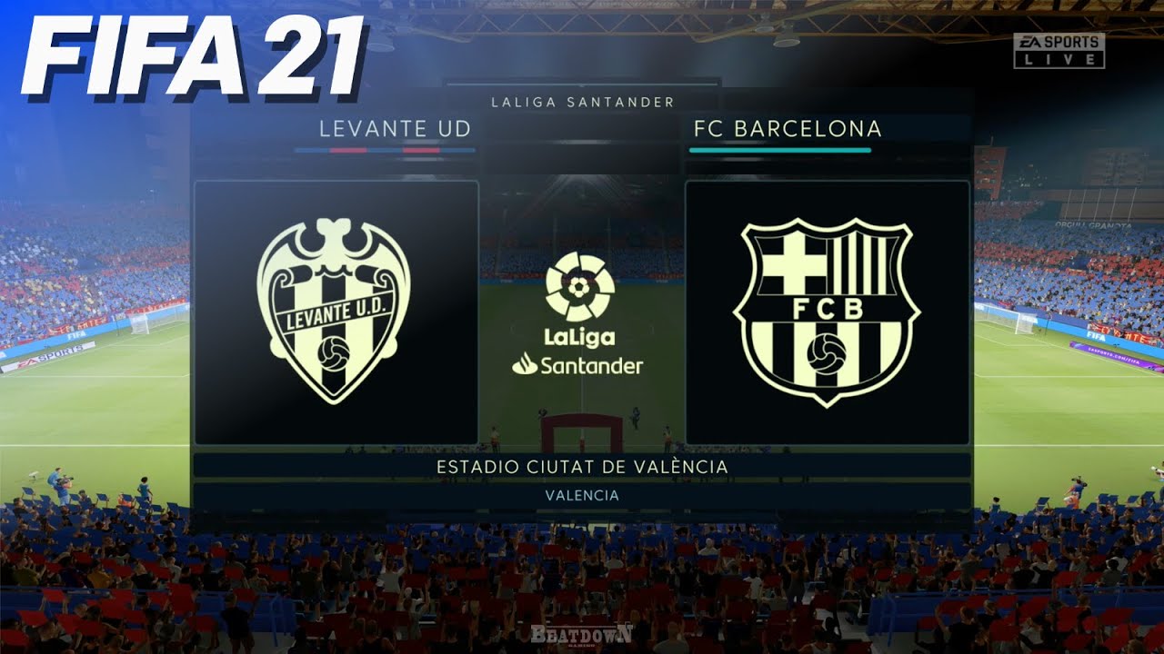 FIFA 21 - Levante UD vs. FC Barcelona | PS5