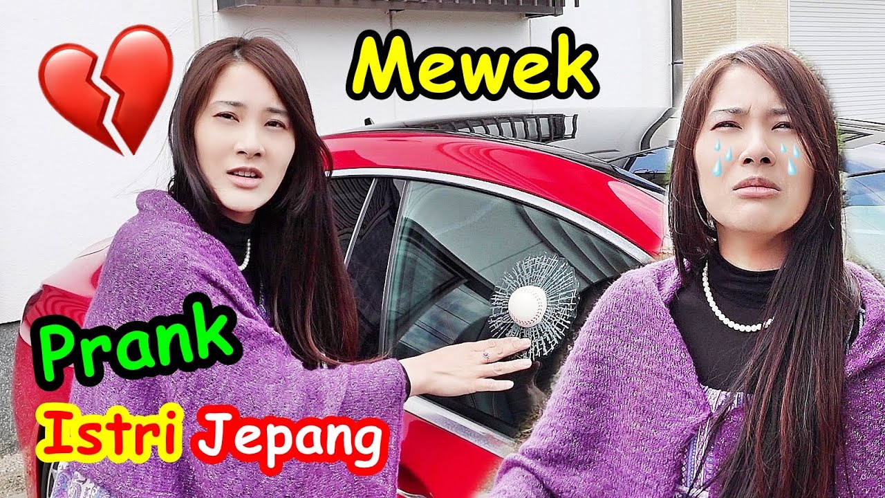 ISTRI JEPANG AUTO MEWEK❗KACA MOBILNYA PECAH