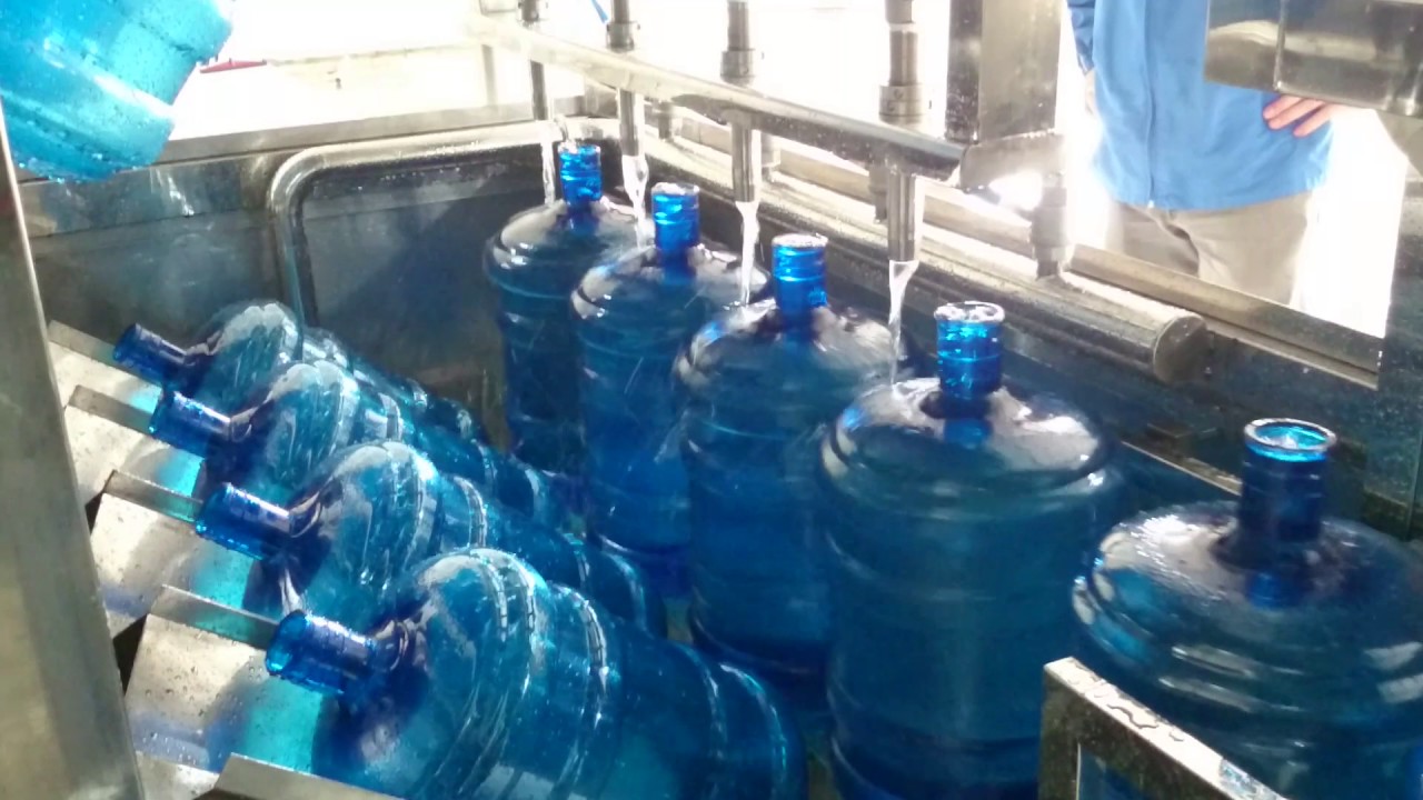 Linea para botellones de 20 lts (600 BPH)