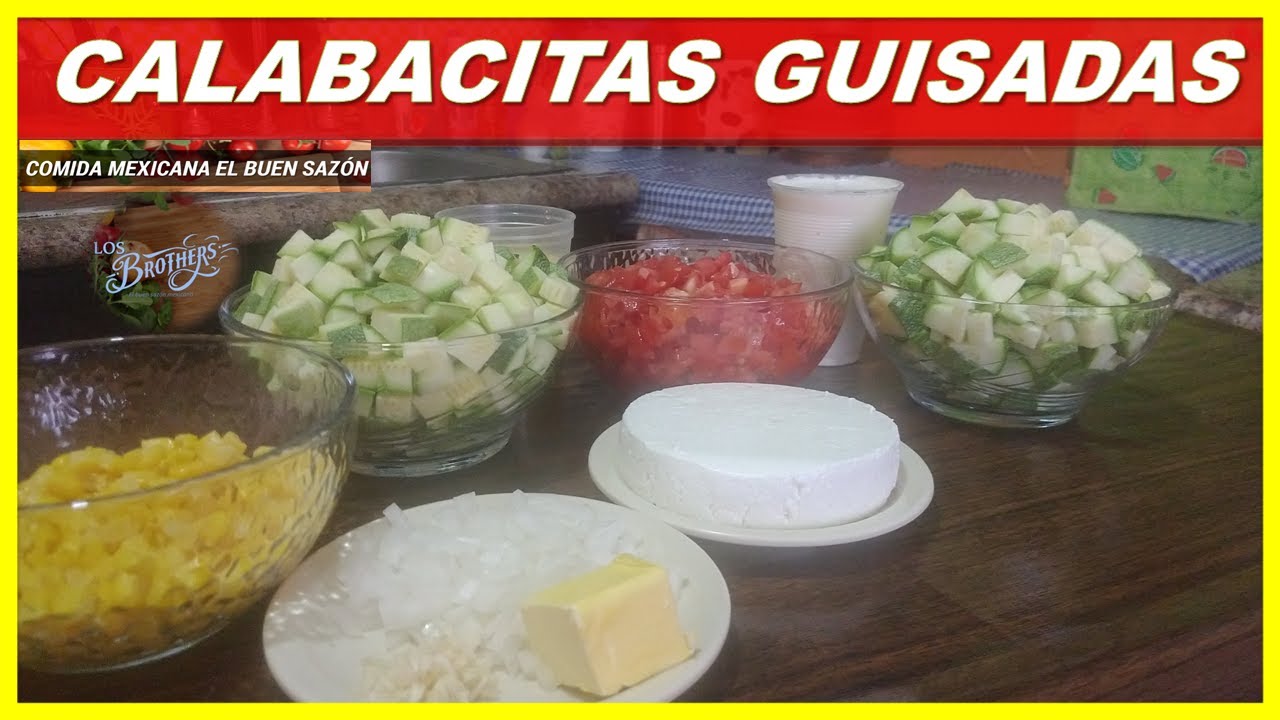 Calabacitas a la Mexicana Con Crema Queso y Elote Rápidas y Ricas | Comida Mexicana | Mexican Food