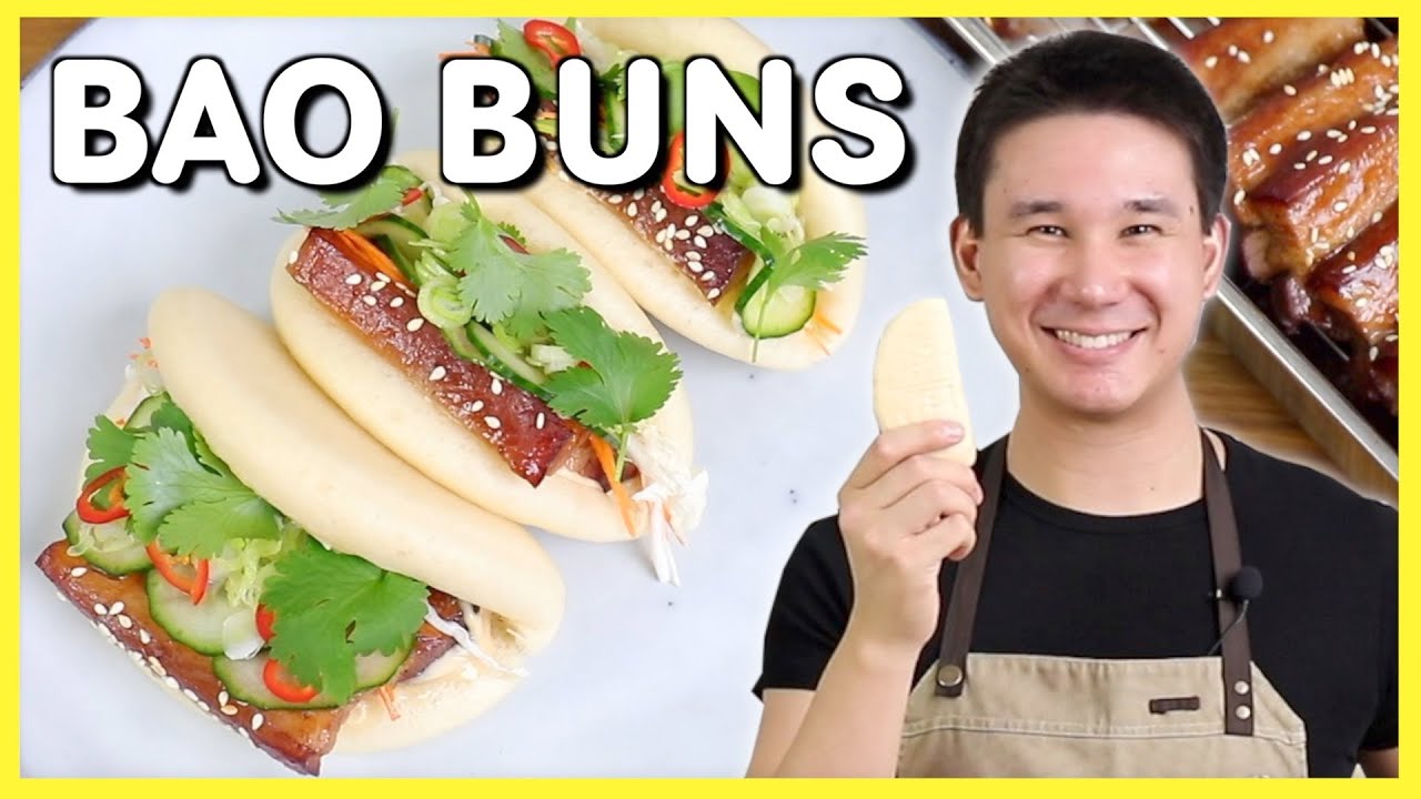 Hemgjorda Steamed Bao Buns! | Överdrivet gott!