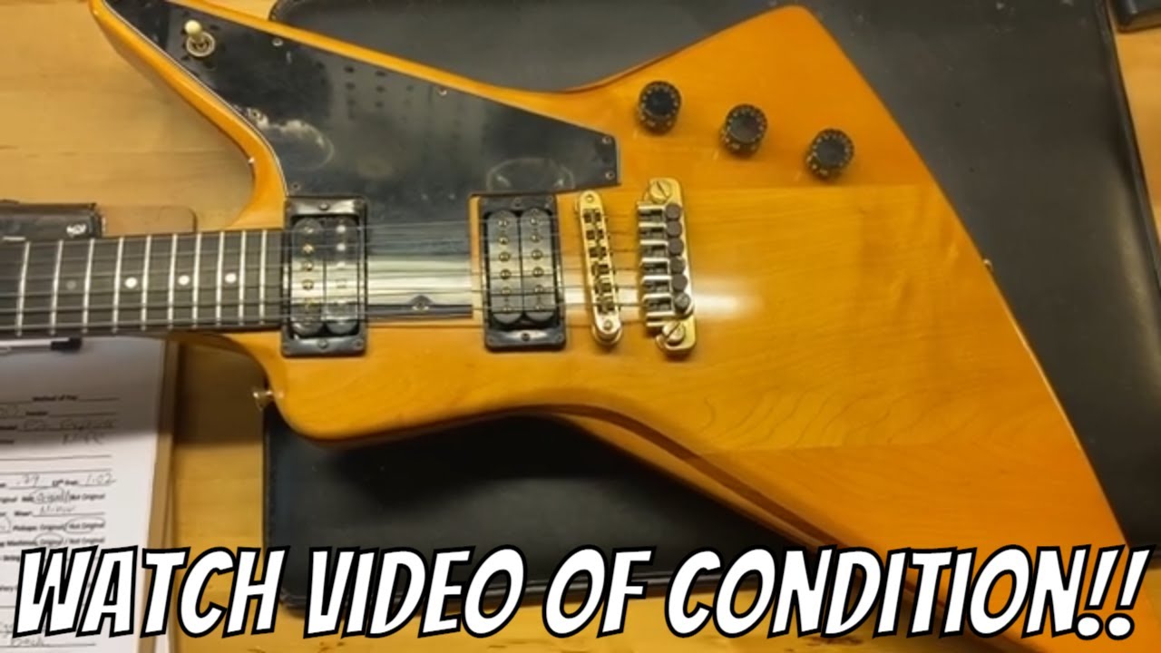 1981 Gibson E2 Explorer Maple