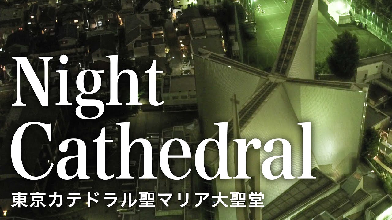 Night Cathedral / St. Mary's Cathedral,Tokyo