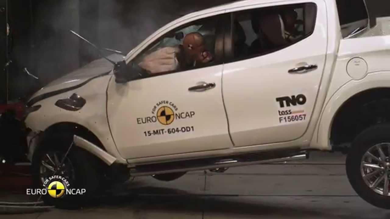 Euro NCAP Crash Test of Mitsubishi L200 2015