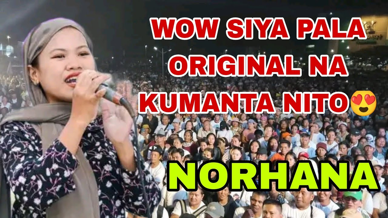 Makapanindig Balahibo Ang Ganda Ng Boses Ni Norhana😍 Dika Palabiyan Norhana Original Song