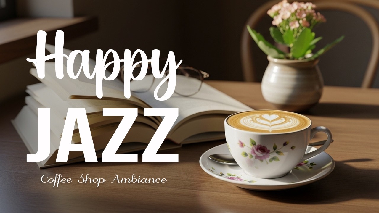 Happy Jazz ✨ Sweet Coffee Jazz Music & Holiday Bossa Nova Instrumental for Stress Relief