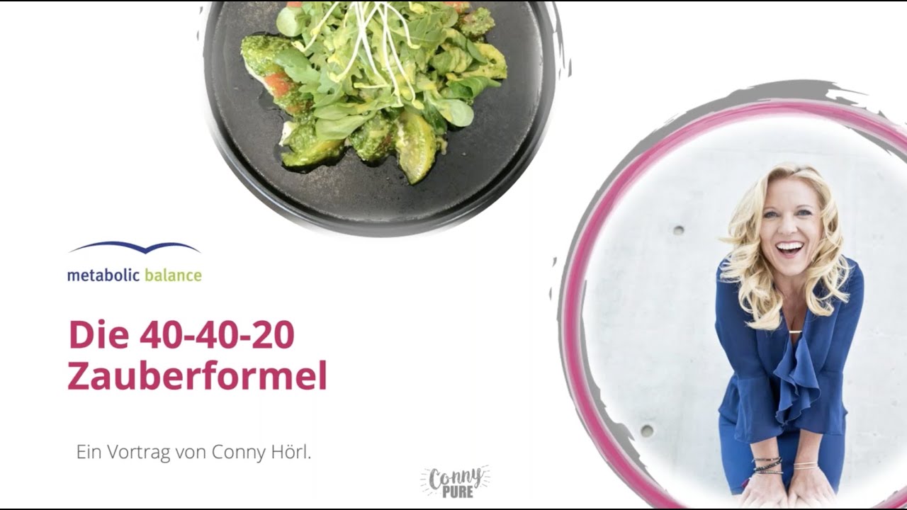 Die 40-20-20 Zauberformel - Onlineseminar mit Conny H&ouml;rl