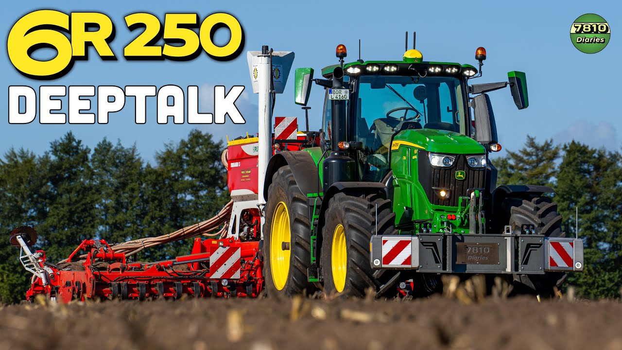 Let’s Drive 6R 250 + 6 Meter Pöttinger Terrasem | Bauer Struck in UHD
