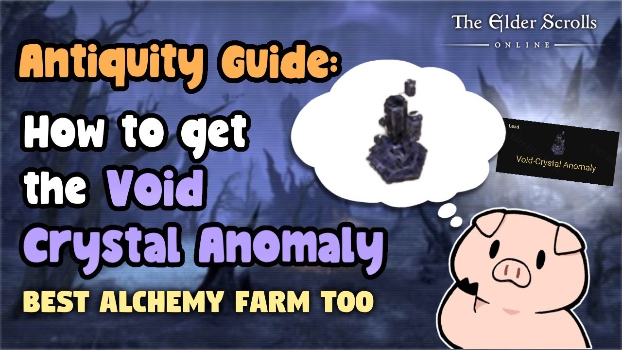 ESO Antiquity Guide: Void-Crystal Anomaly