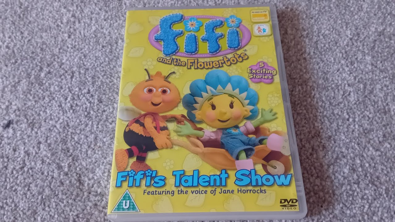 Fifi and the Flowertots Fifi's Talent Show UK DVD Menu Walkthrough 