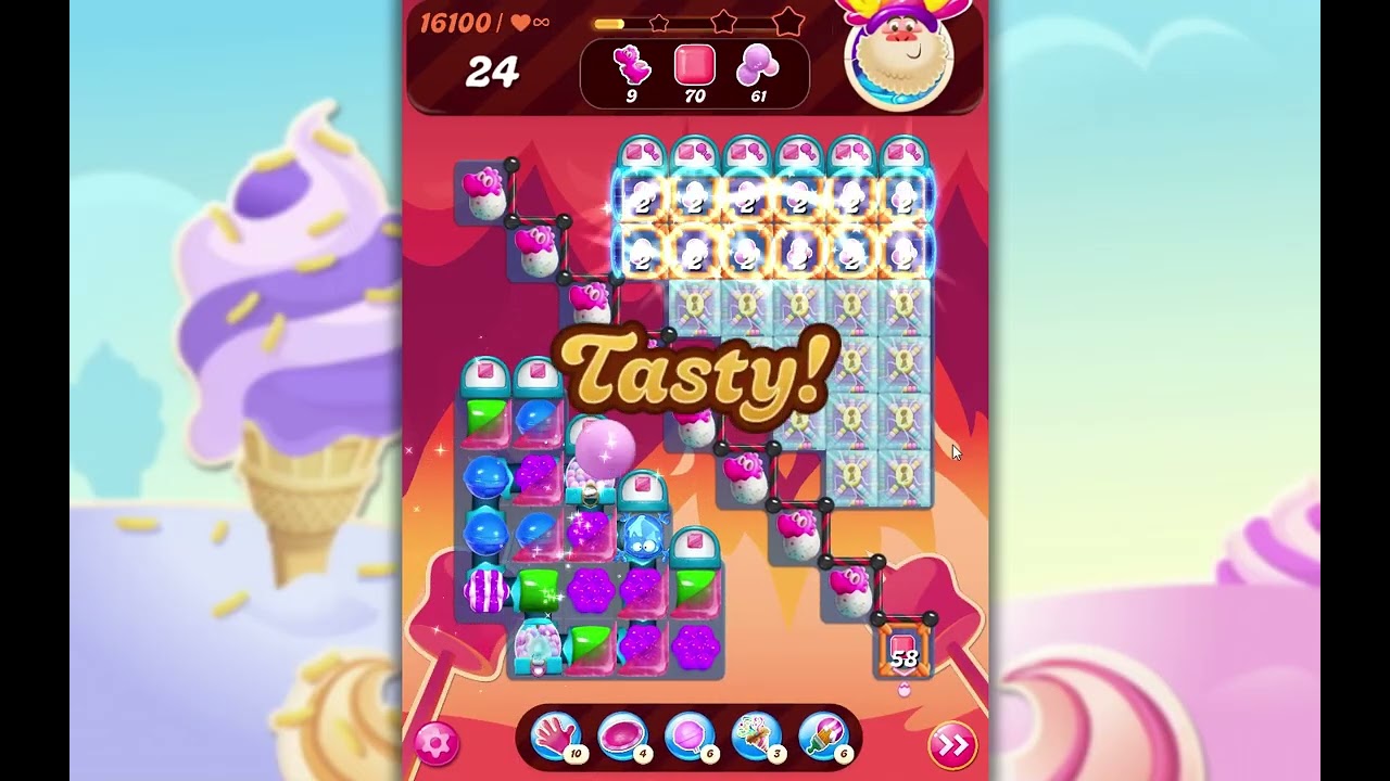 Candy Crush Saga Level 16100