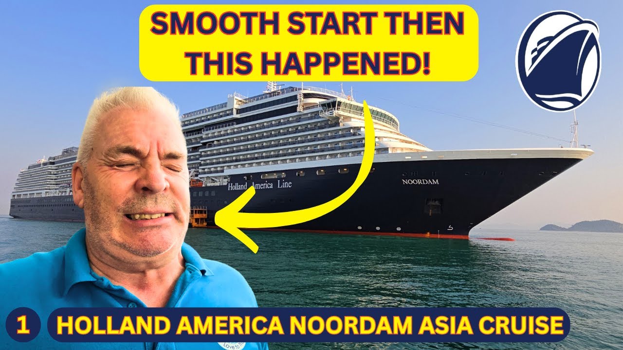 Holland America Noordam Asia Cruise: Embarkation Day Surprises in Singapore!