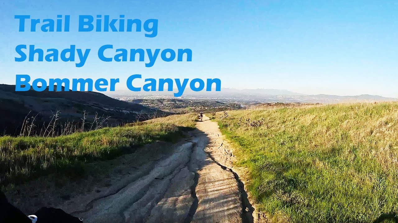 【4K HDR】 Riding a Bike on Trails - City of Irvine/Shady Canyon/Bommer Canyon