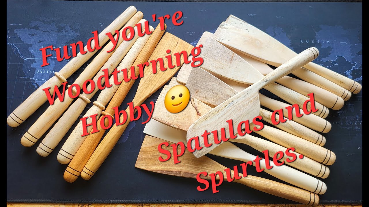 Fund your Woodturning Hobby. #woodtrning #woodspatulas #spurtle #beginnersproject