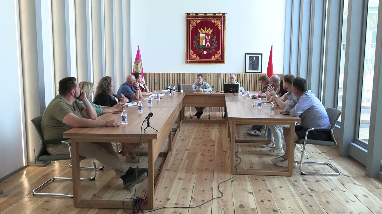 Pleno 30 de mayo del Ayuntamiento de Miguel Esteban