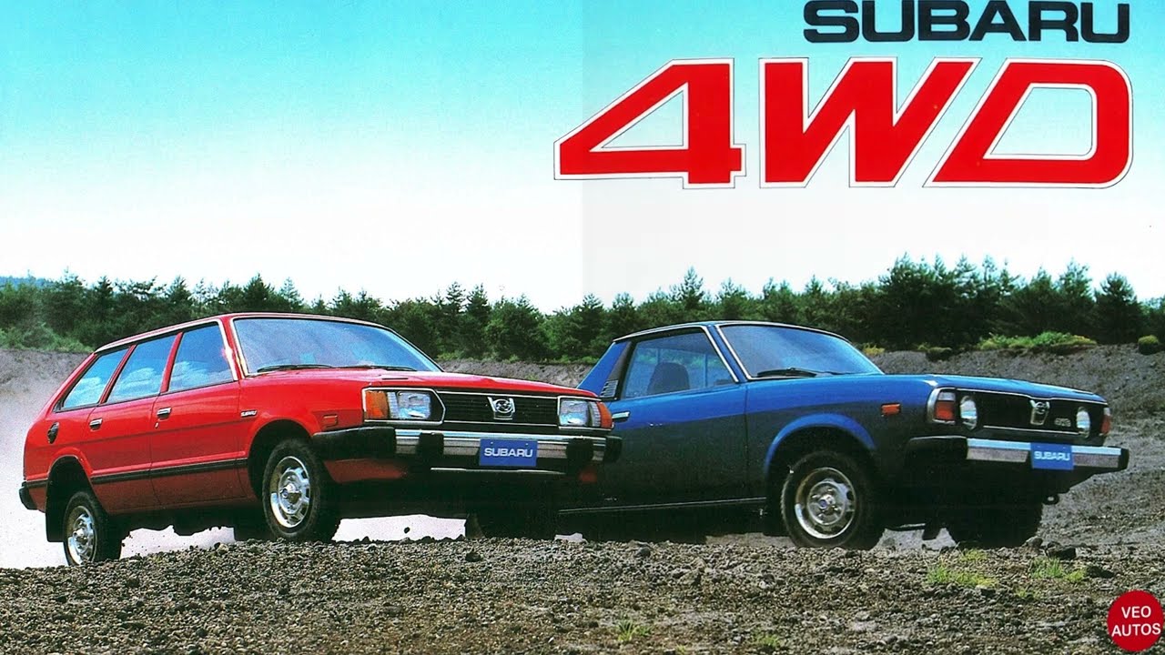 Subaru 4WD Leone l MV Leone ll Station Catálogo en español 1980.