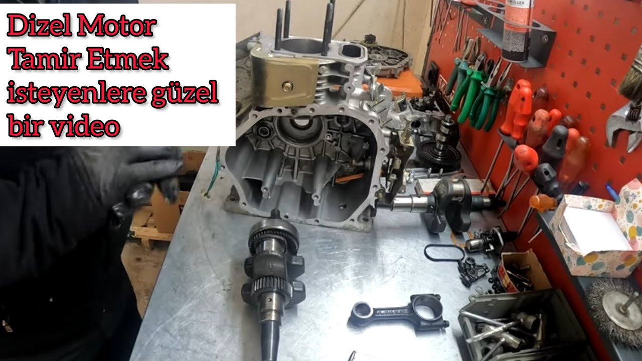 7 Hp Dizel Motor Detaylı Rektefiye Yapmak İsteyenler! / Dizel Motor Yenileme Nasıl Yapılır