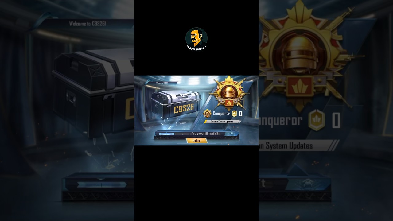 C9S25 CONQUEROR REWARDS COLLECTING | SOLO CONQUEROR #bgmi #pubgmobile #vasoolibhaiyt