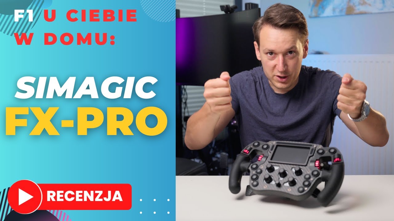 Mega kierownica formułowa od Simagic! Szok! Recenzja Simagic FX-PRO