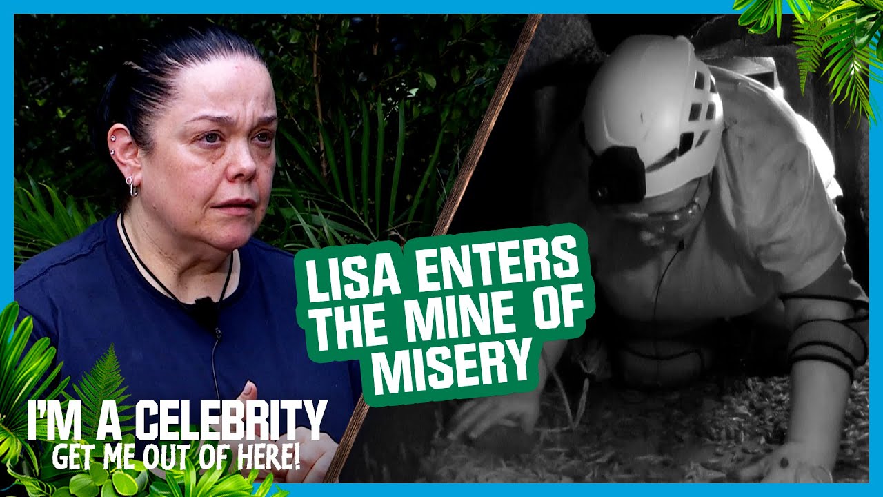 Lisa Riley faces rats and spiders in total darkness | I’m A Celebrity… Get Me Out of Here! 2025