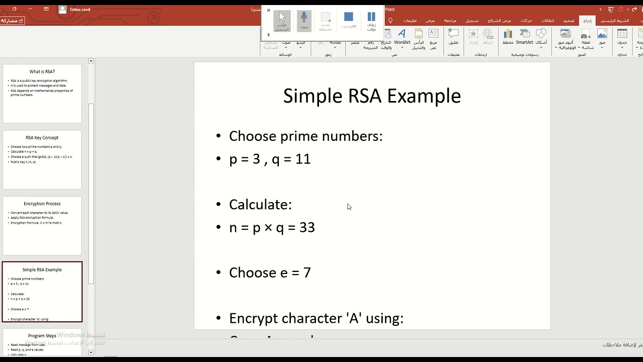 RSA Encryption Assignment