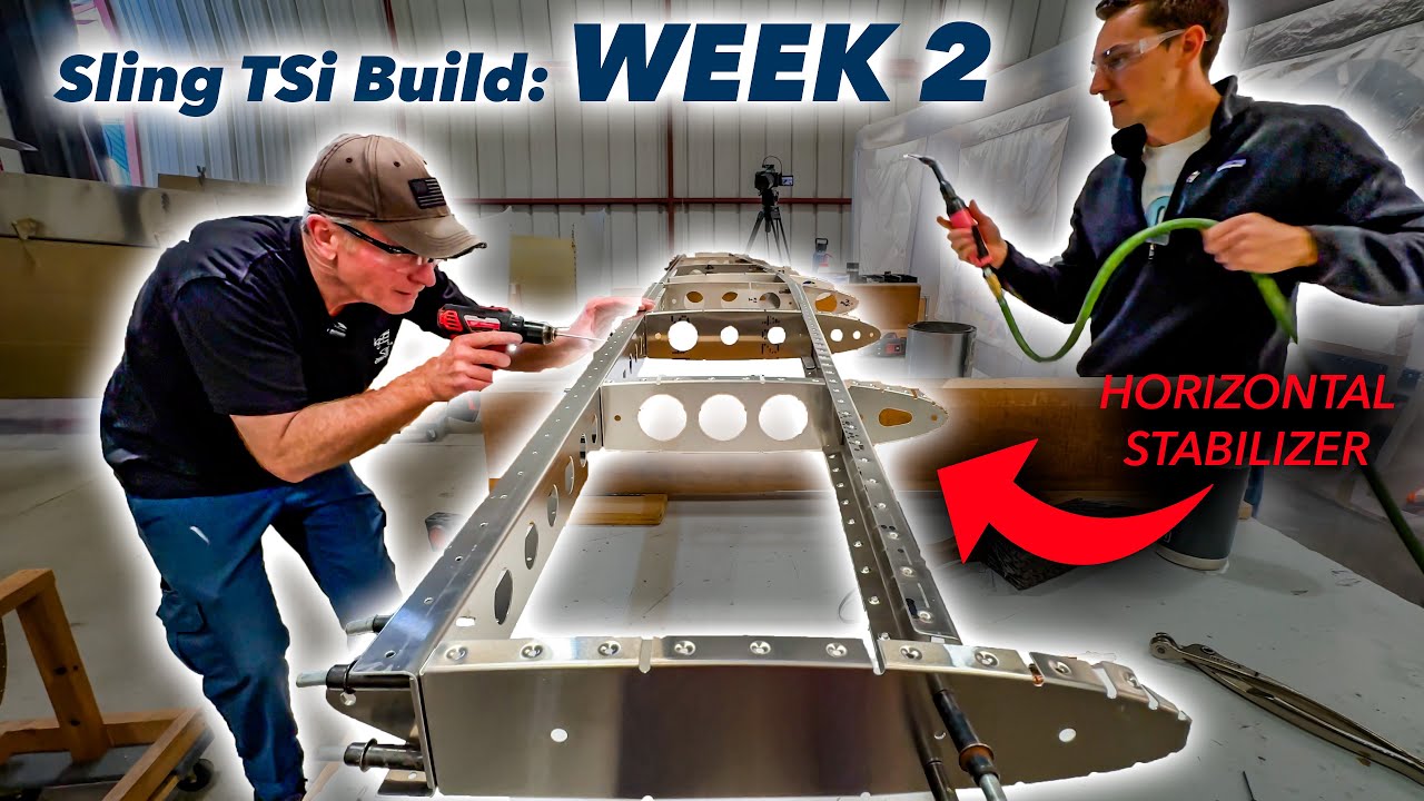 Wings are DONE! Sling TSi Build: WEEK 2