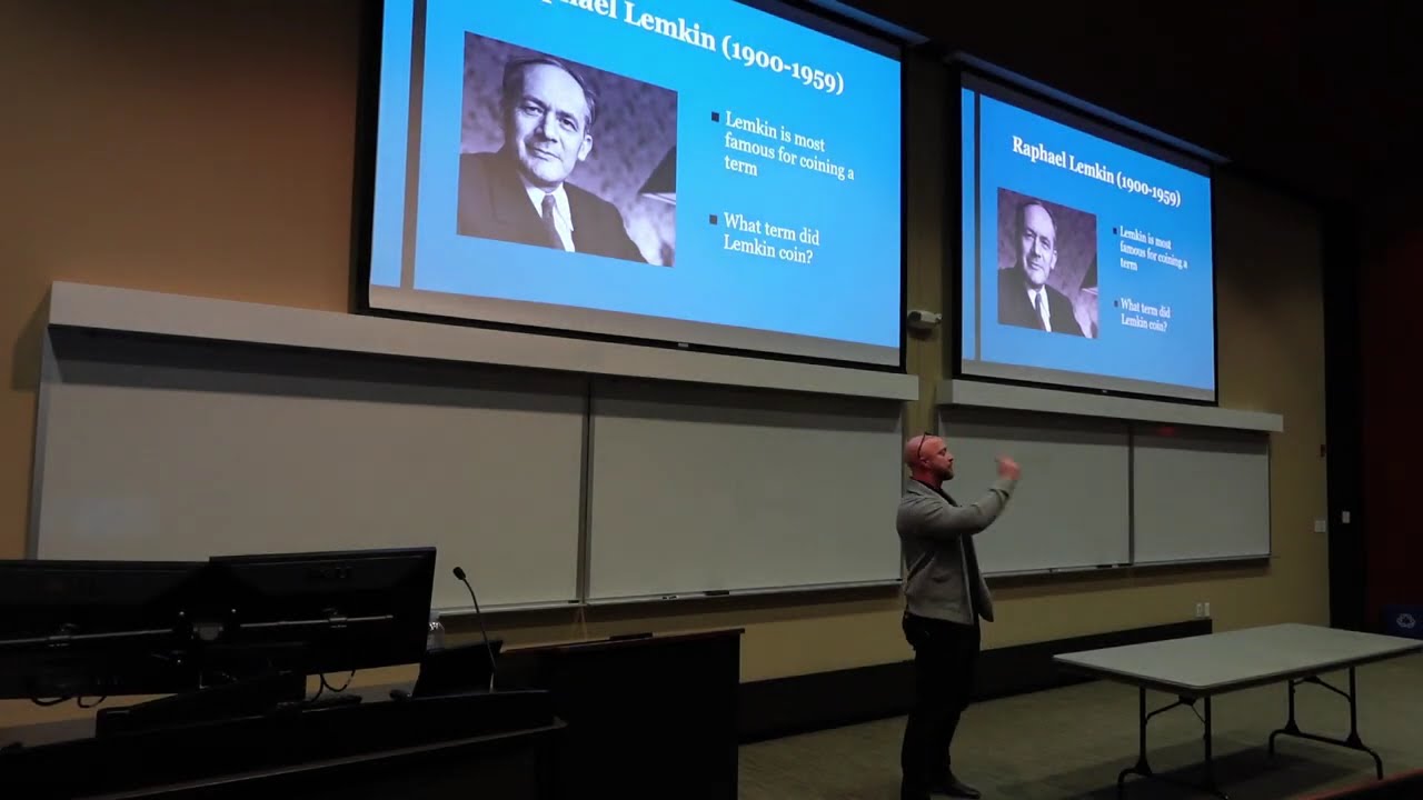 Genocide: Shadows of the Holocaust Lecture One by Jon Reiner