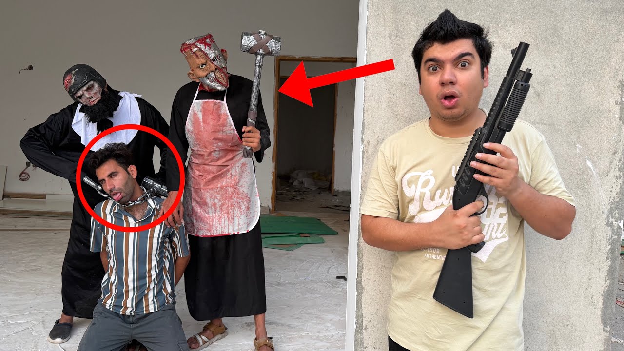 KiLLER ZOMBIE CAUGHT MY FRIEND 😨