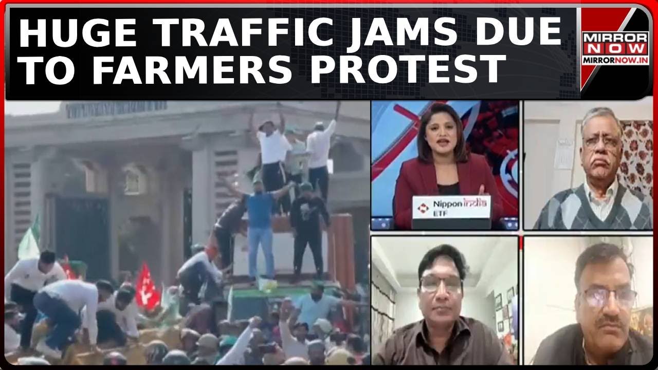 Right To Protest Vs Right To Life: Farmers Stir And Delhi-Noida Border Traffic Woes | Daily Mirror